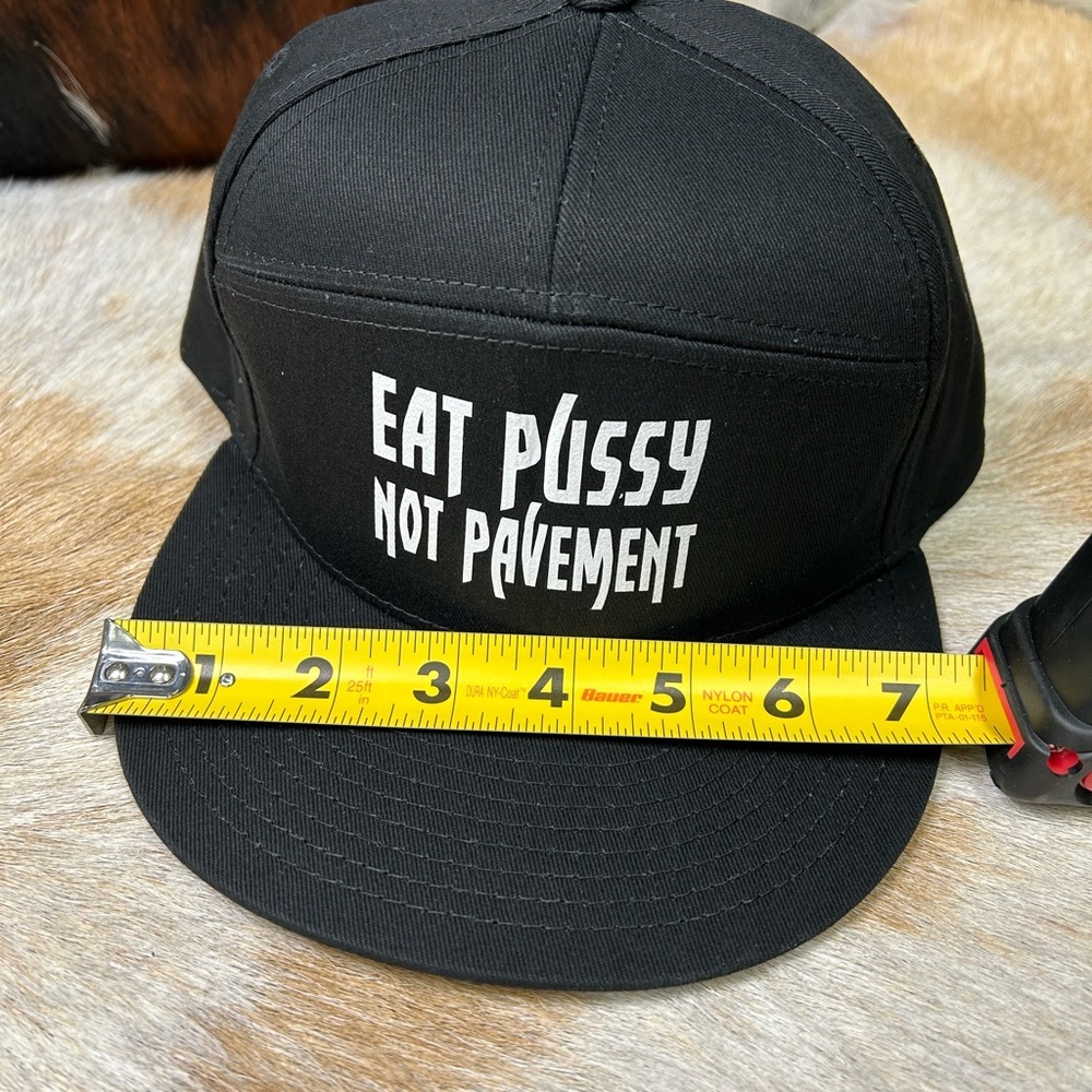 Eat P<ssy Not Pavement, Biker Hat - Picture 3 of 4